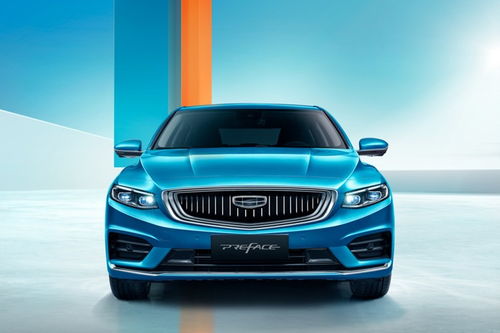 运动基因再进化，吉利Preface 2.0T官图发布，打造智能出行新体验